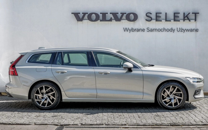 Volvo V60 cena 134900 przebieg: 87389, rok produkcji 2019 z Wronki małe 497